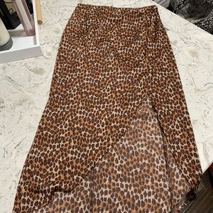 Urban Outfitters Midi Wrap Skirt